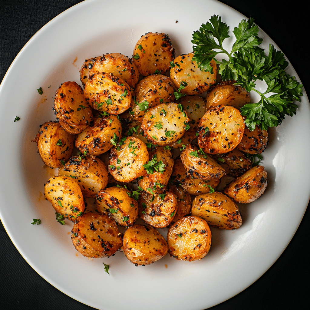 The Best Air Fryer Roasted Baby Potatoes