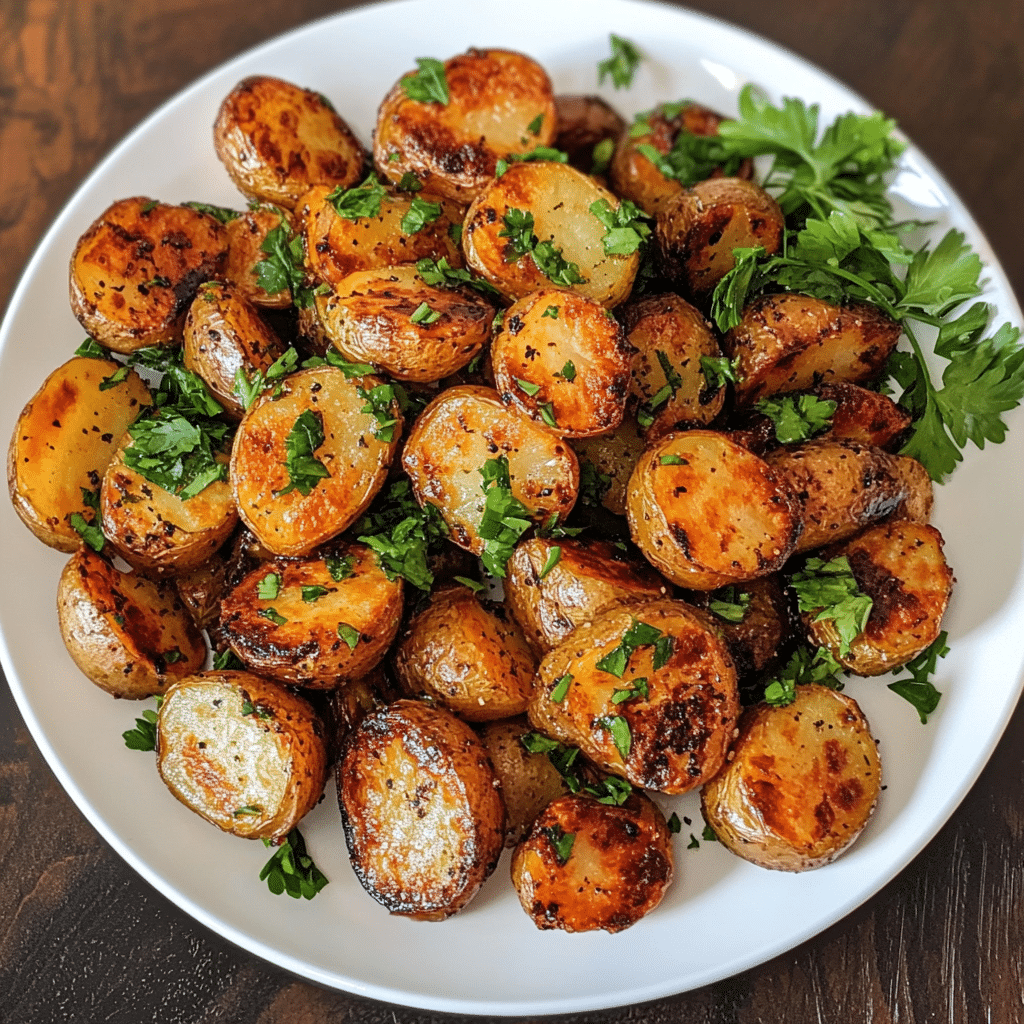The Best Air Fryer Roasted Baby Potatoes