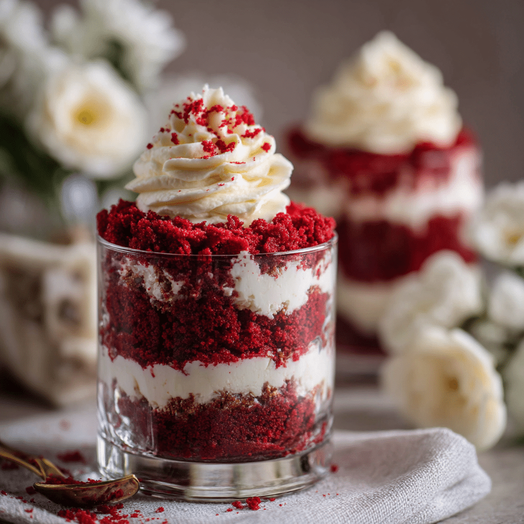 Red Velvet Cheesecake Trifle