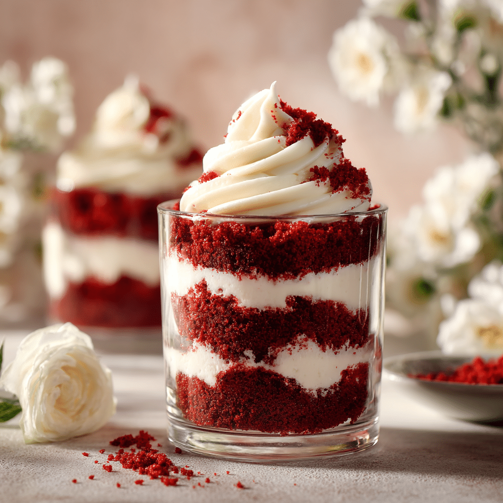 Red Velvet Cheesecake Trifle