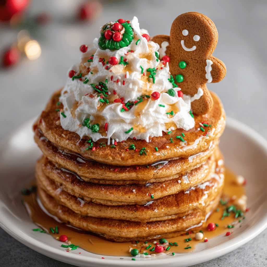 Gingerbread Pancakes