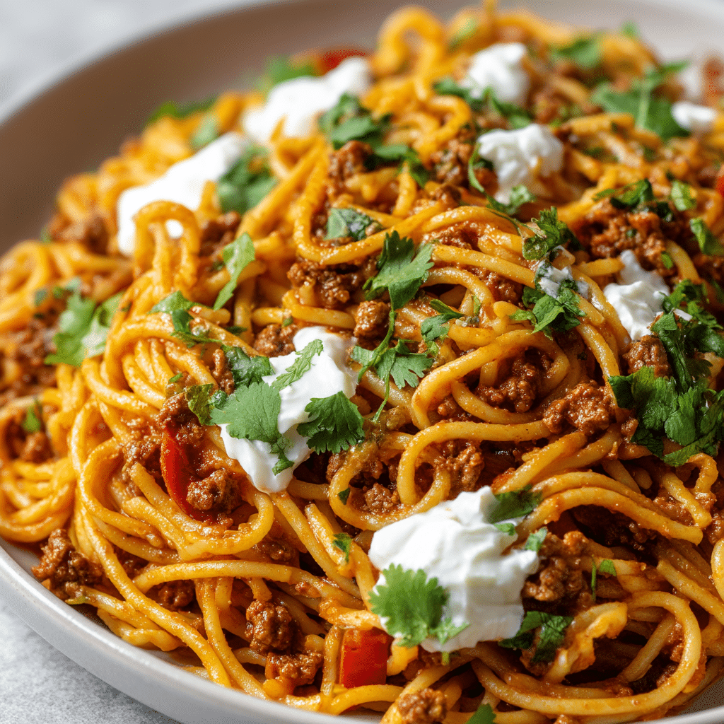 Taco Spaghetti