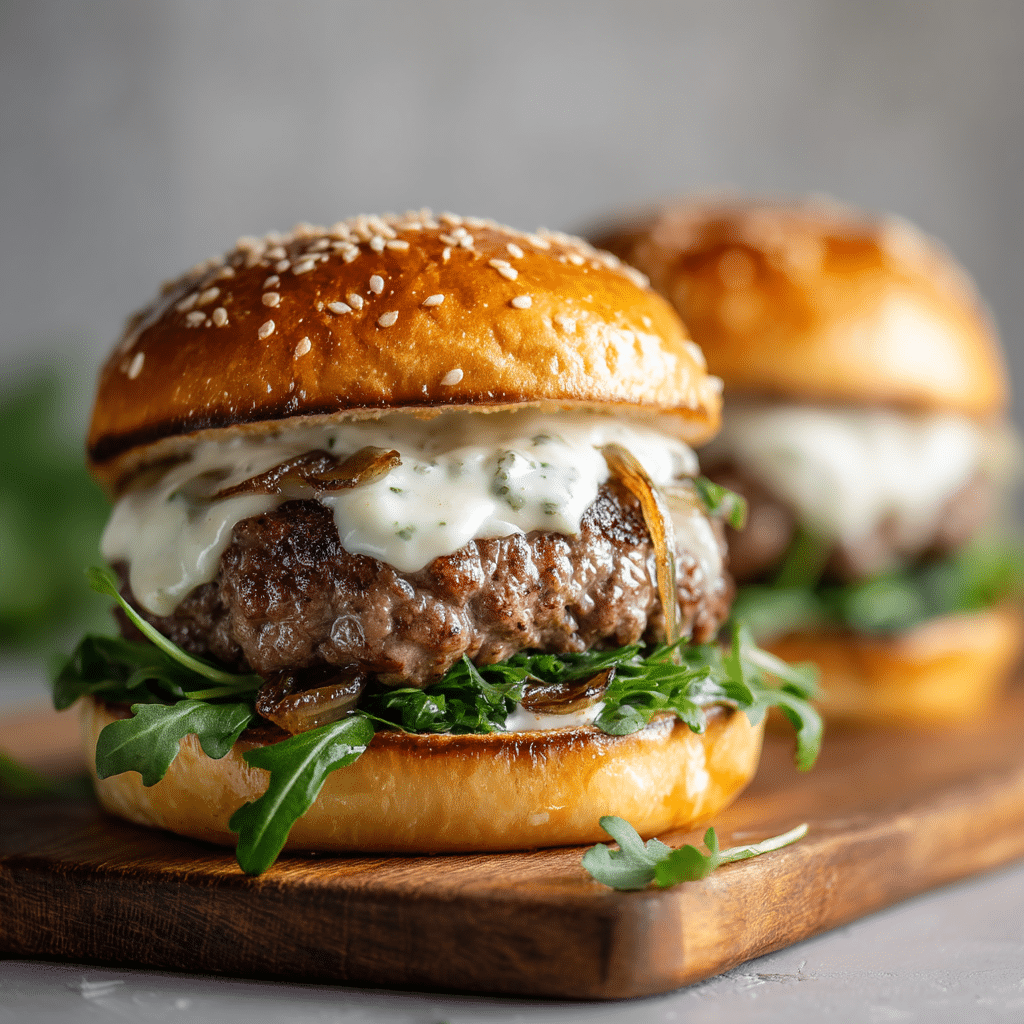 French Onion Burgers