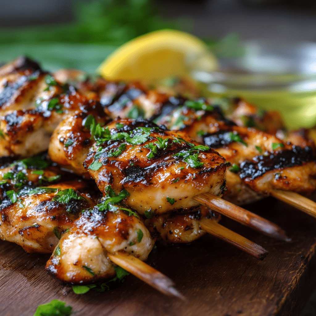 Grilled Chicken Kafta
