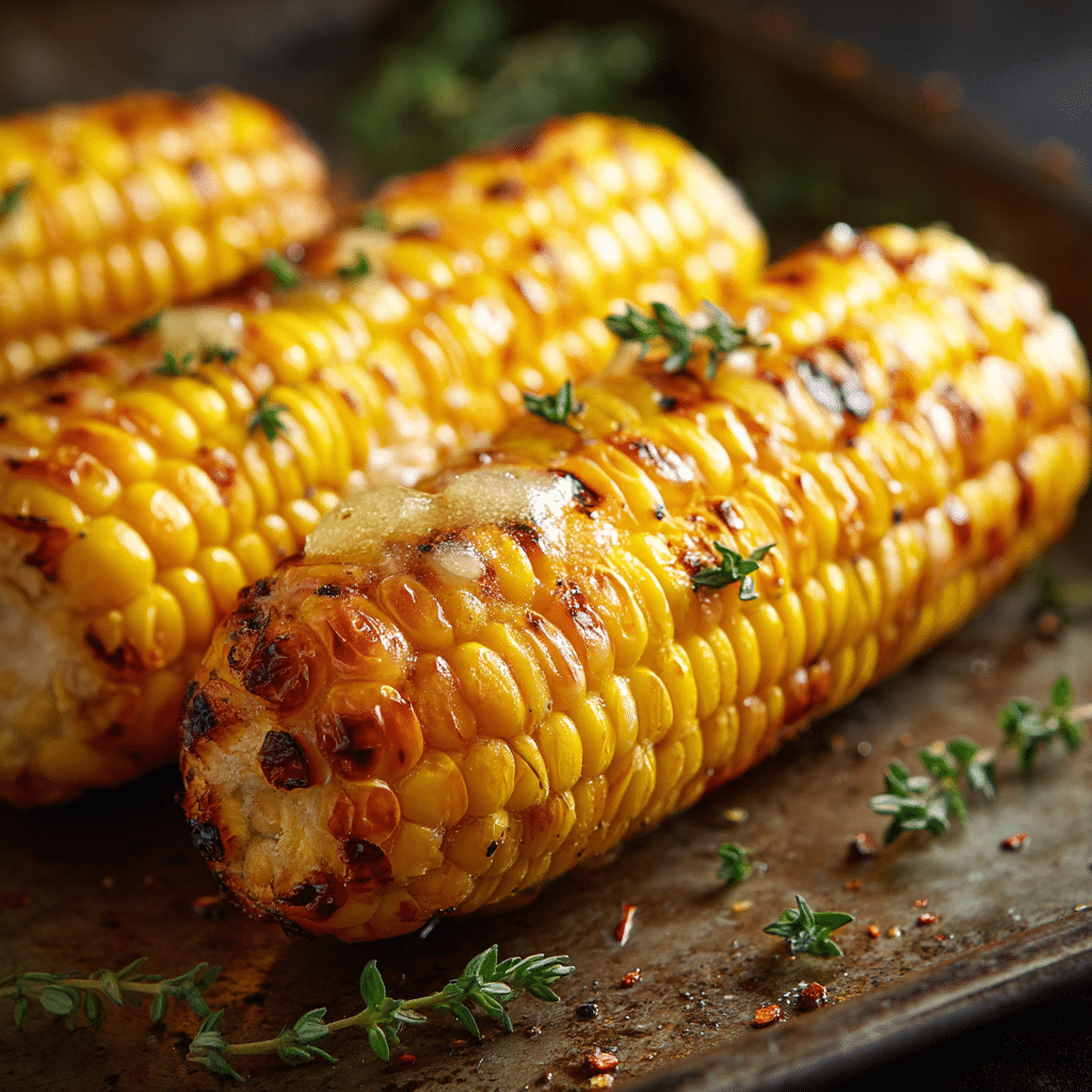Oven Roasted Corn