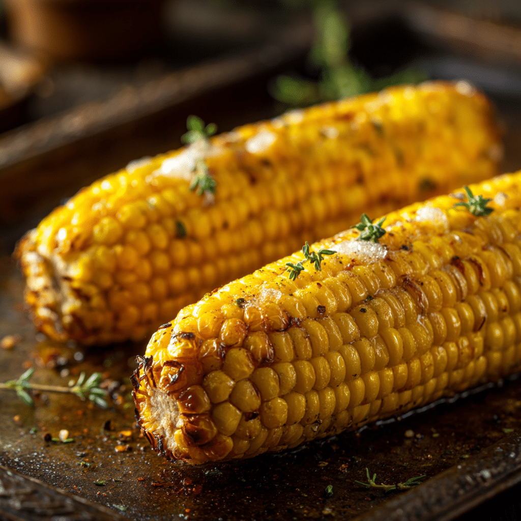 Oven Roasted Corn