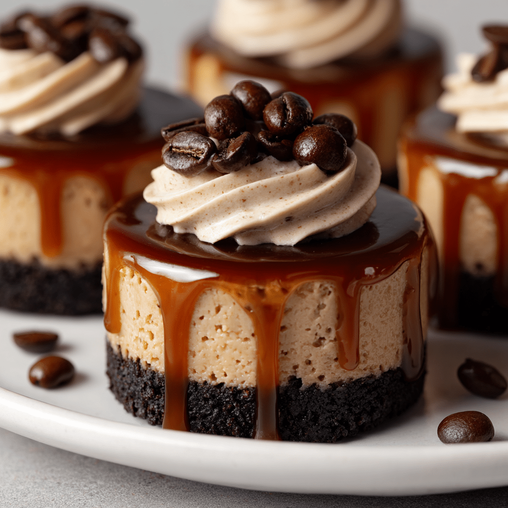 Delicious Mini Coffee Cheesecakes