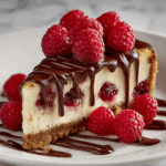 Decadent White Chocolate Raspberry Cheesecake
