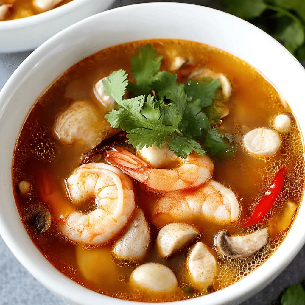 Thai Tom Yum Soup
