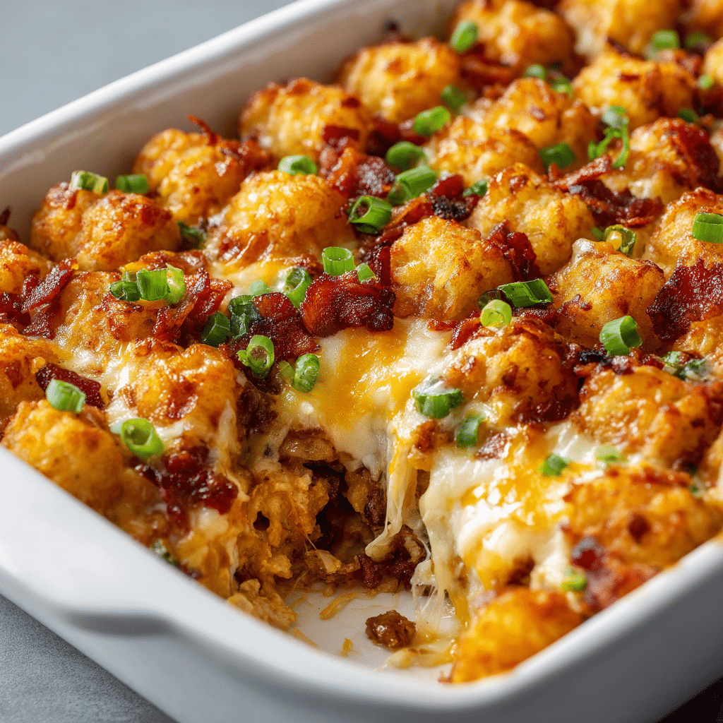 Easy Tater Tot Casserole Recipe