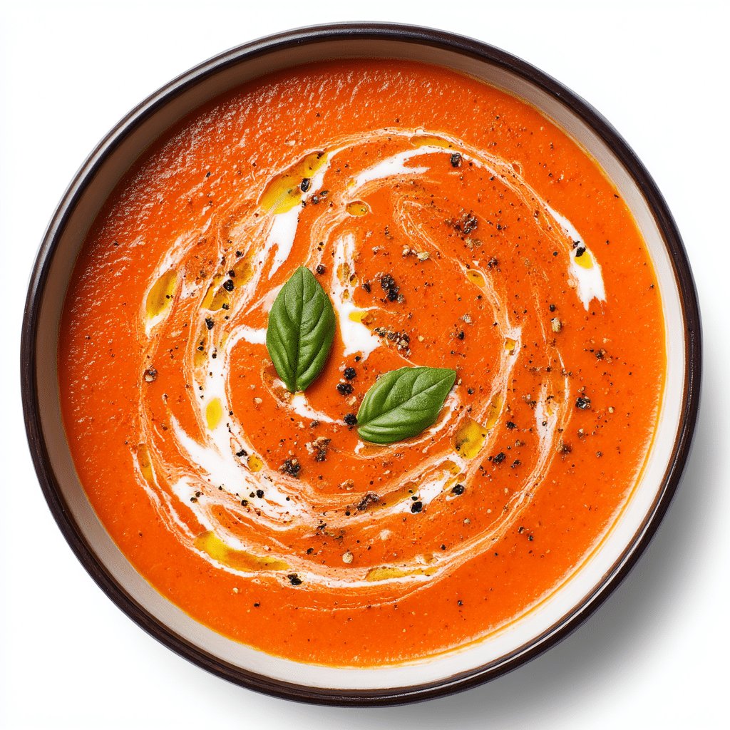 Roasted Red Pepper Soup: A Creamy Comfort in Every Spoon