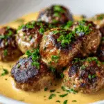 Authentic Swedish Meatballs with Creamy Gravy