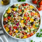 Greek Orzo Pasta Salad