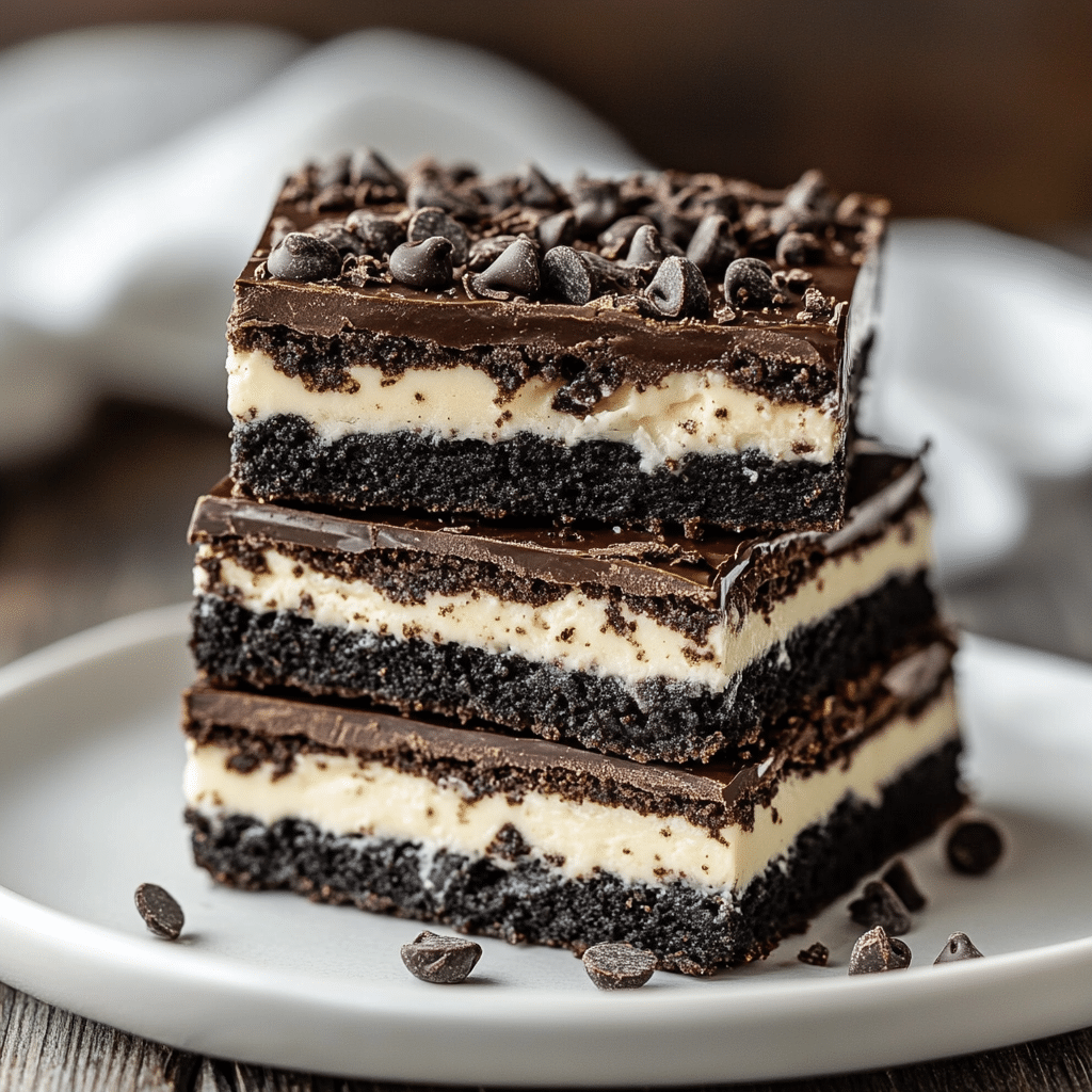 Loaded Cream Cheese Oreo Brownies