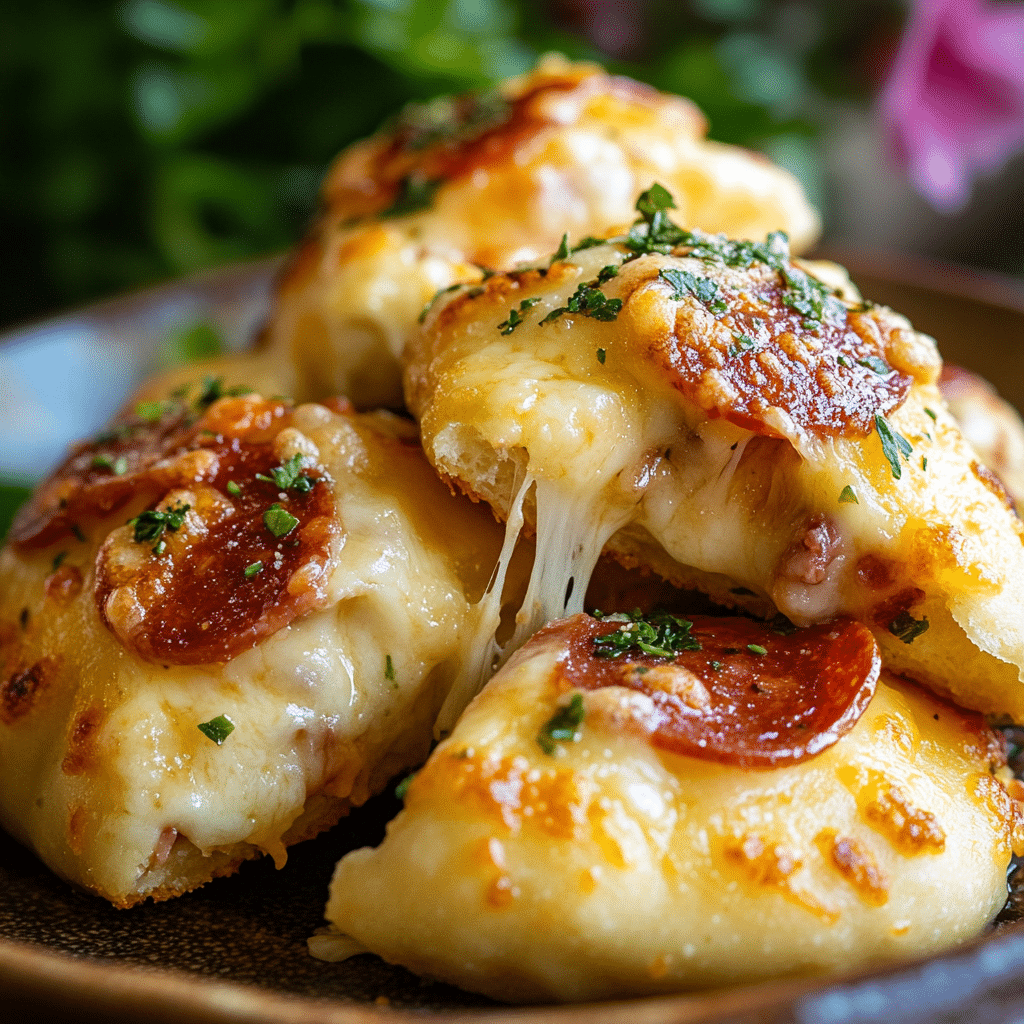Pepperoni Pizza Bombs