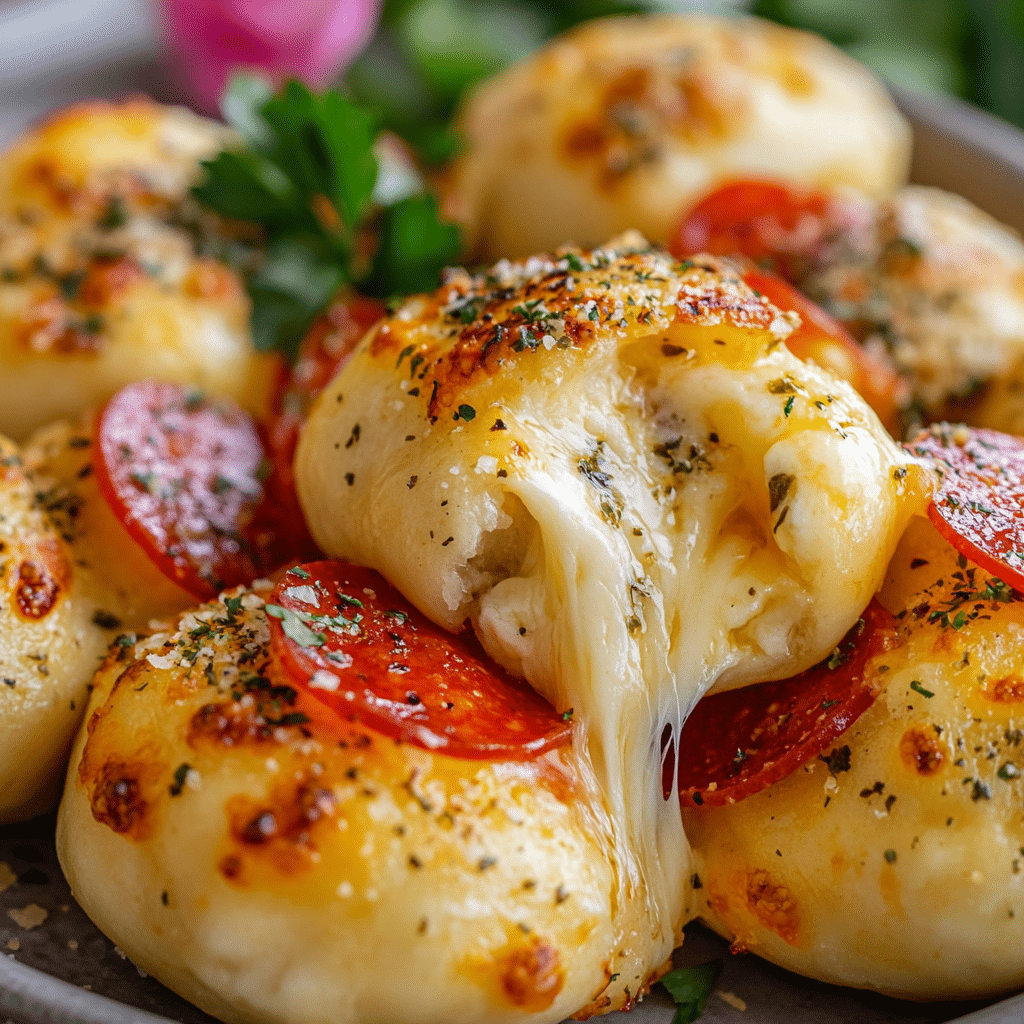 Pepperoni Pizza Bombs