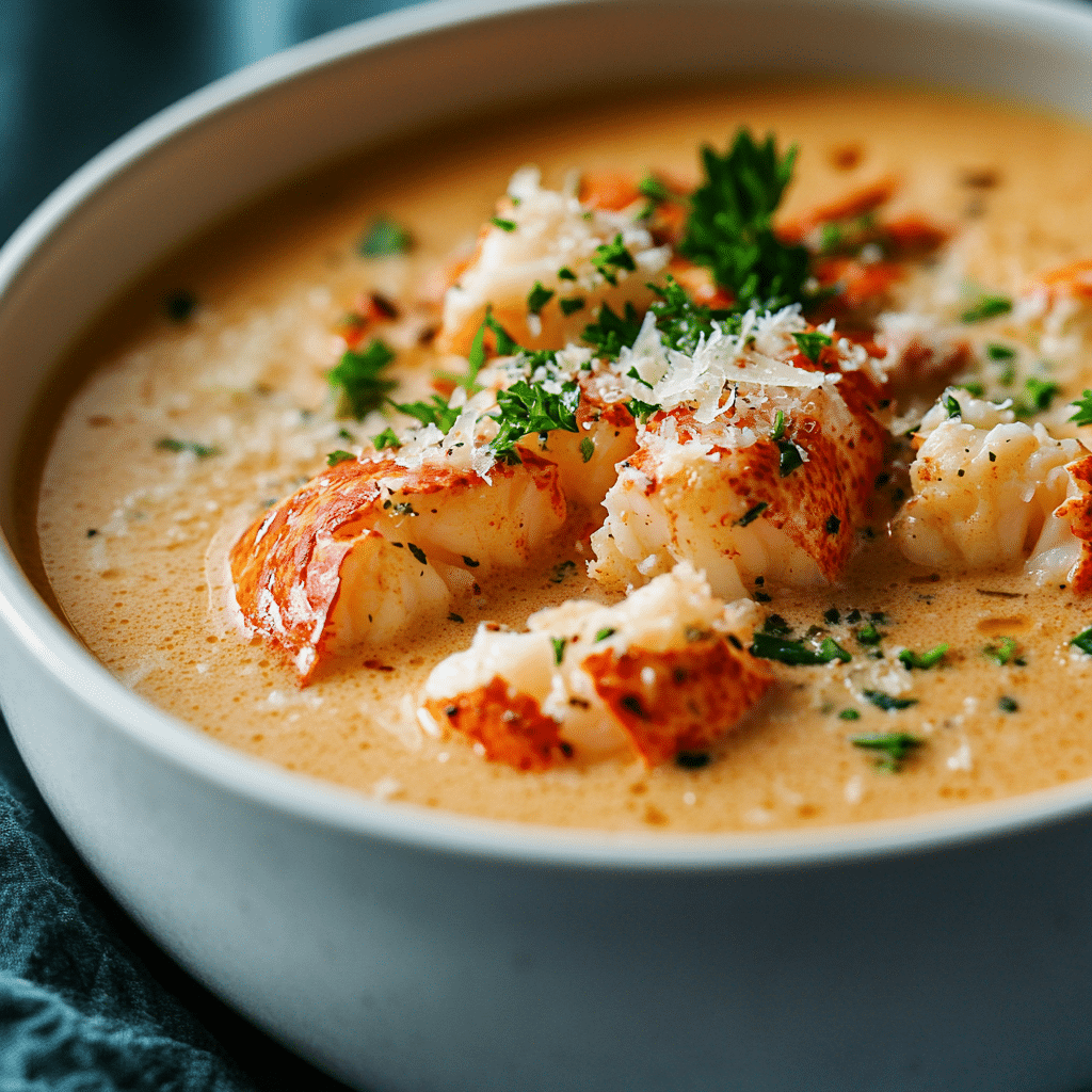 Decadent Langostino Lobster Bisque