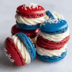 4th of July Macarons