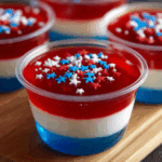 Red White & Blue American Flag Jello Shots