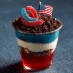 Red, White and Blue Dirt Cups