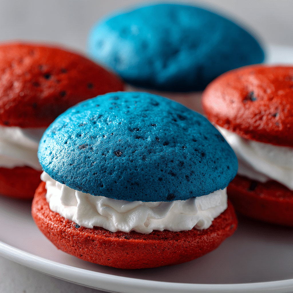 Patriotic Whoopie Pies