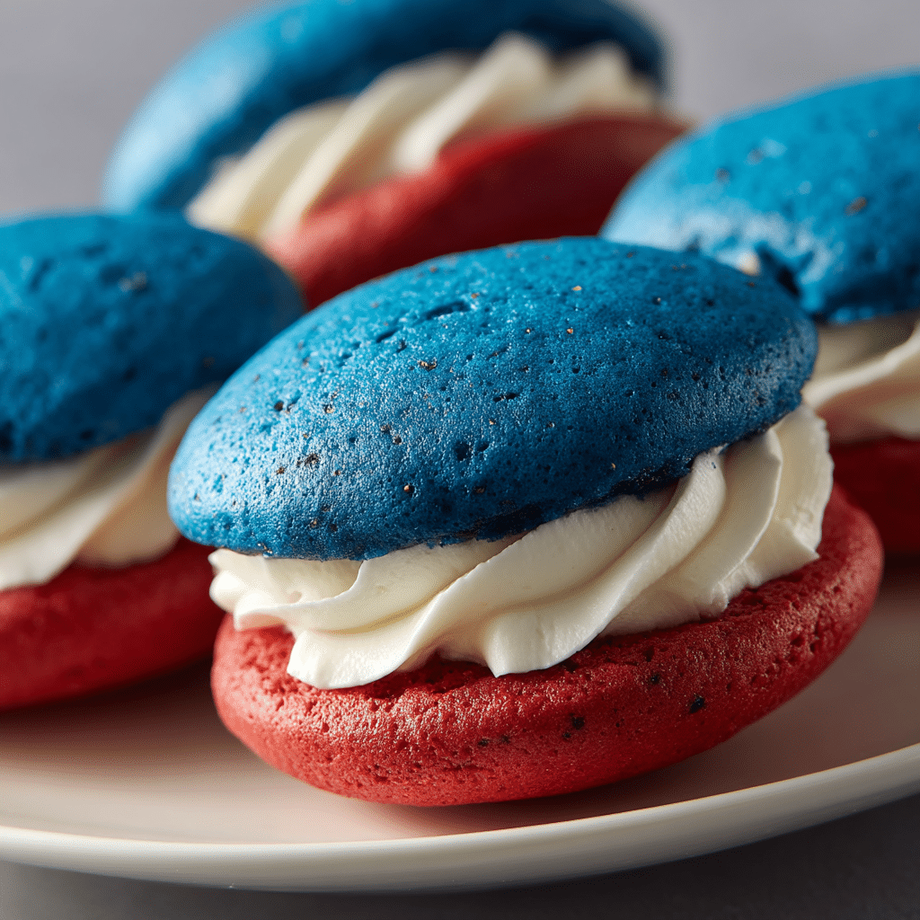 Patriotic Whoopie Pies