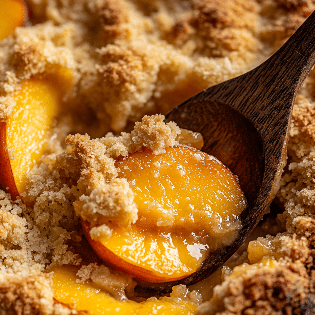 Easy Peach Cobbler