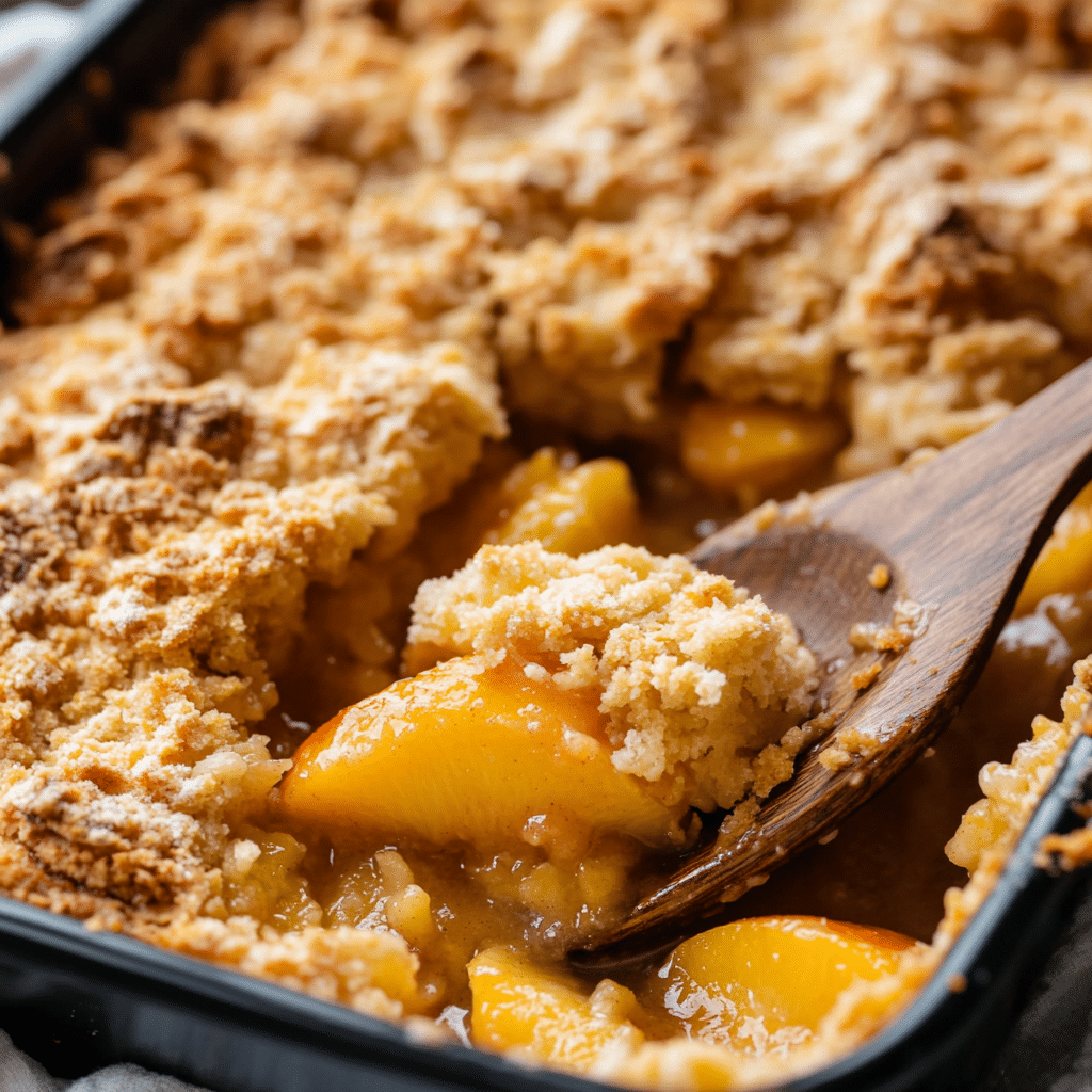 Easy Peach Cobbler