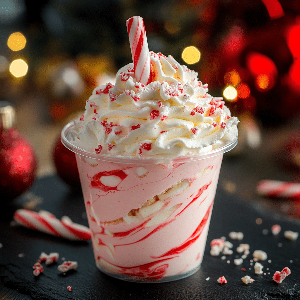 Candy Cane Jello Shots