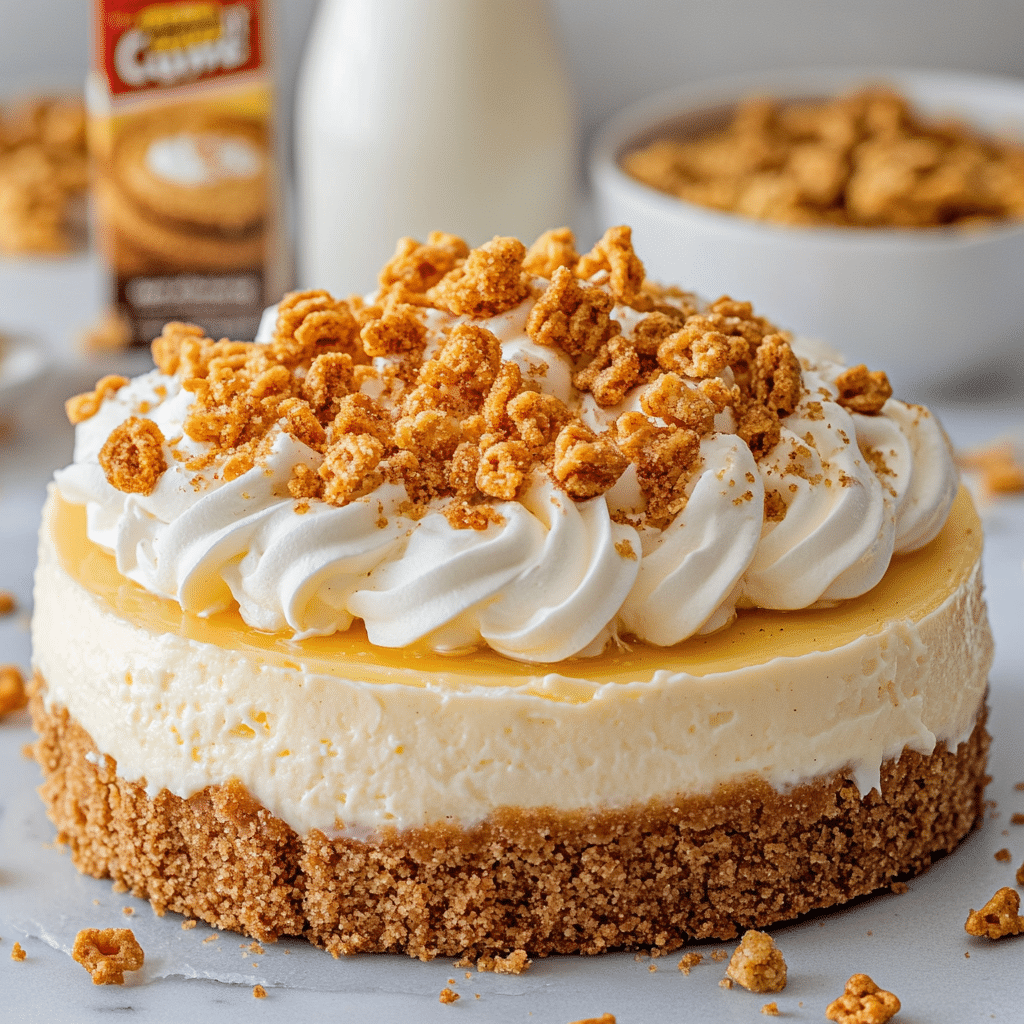 Cinnamon Toast Crunch Cheesecake