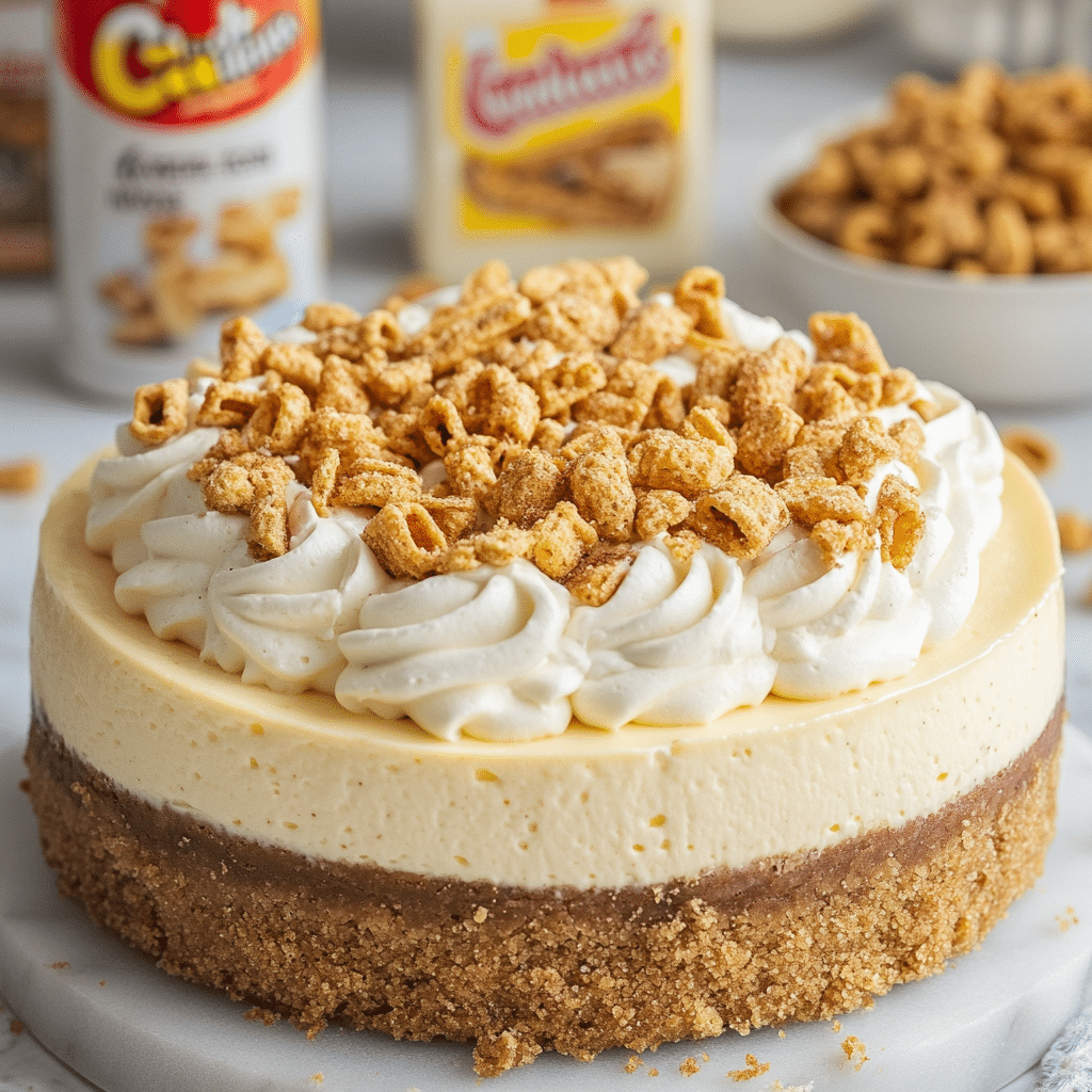 Cinnamon Toast Crunch Cheesecake
