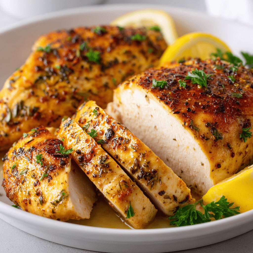 Air Fryer Chicken Breast Recipe (Tender & Juicy!)
