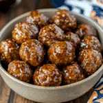 Slow Cooker Honey Garlic Meatballs