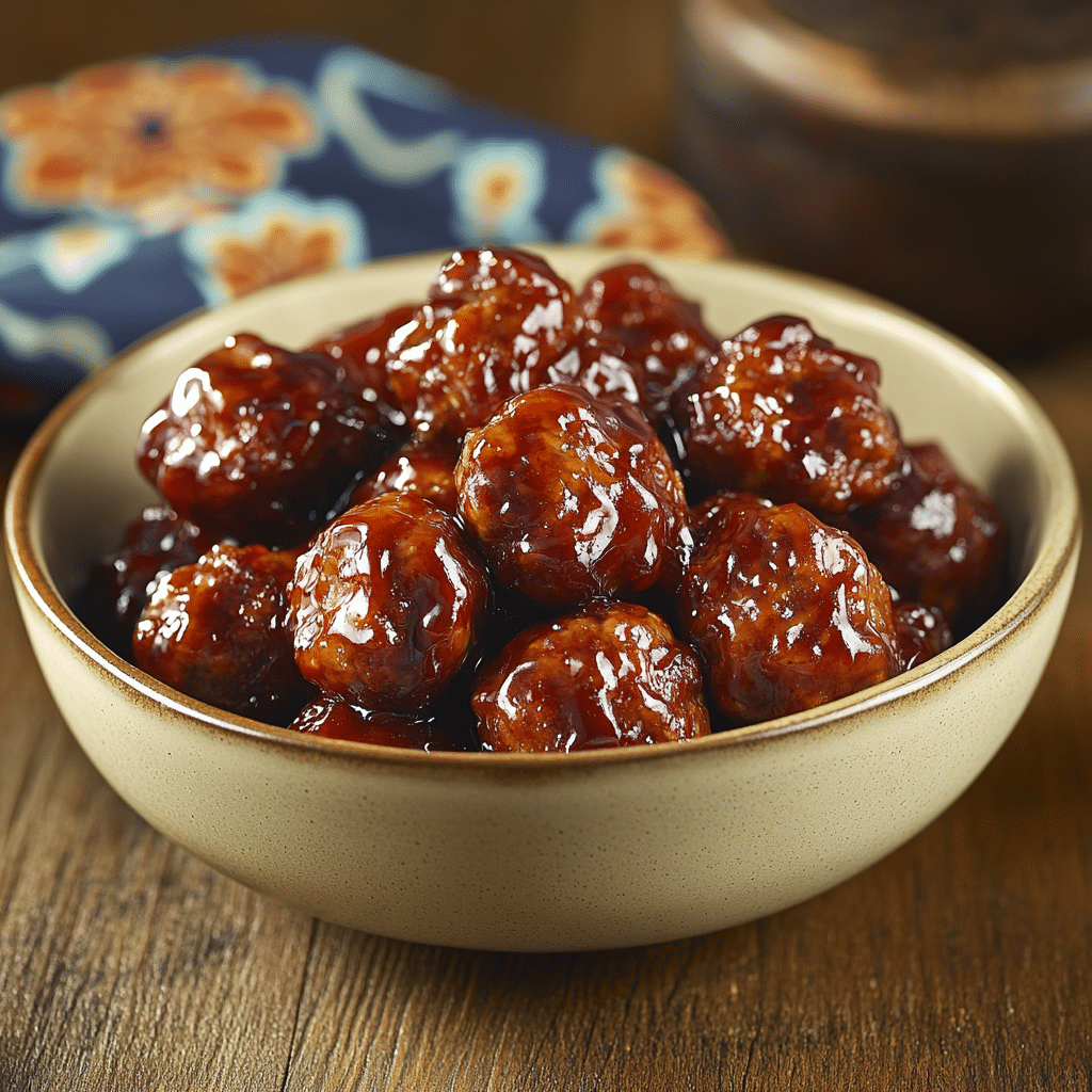 Slow Cooker Honey Garlic Meatballs