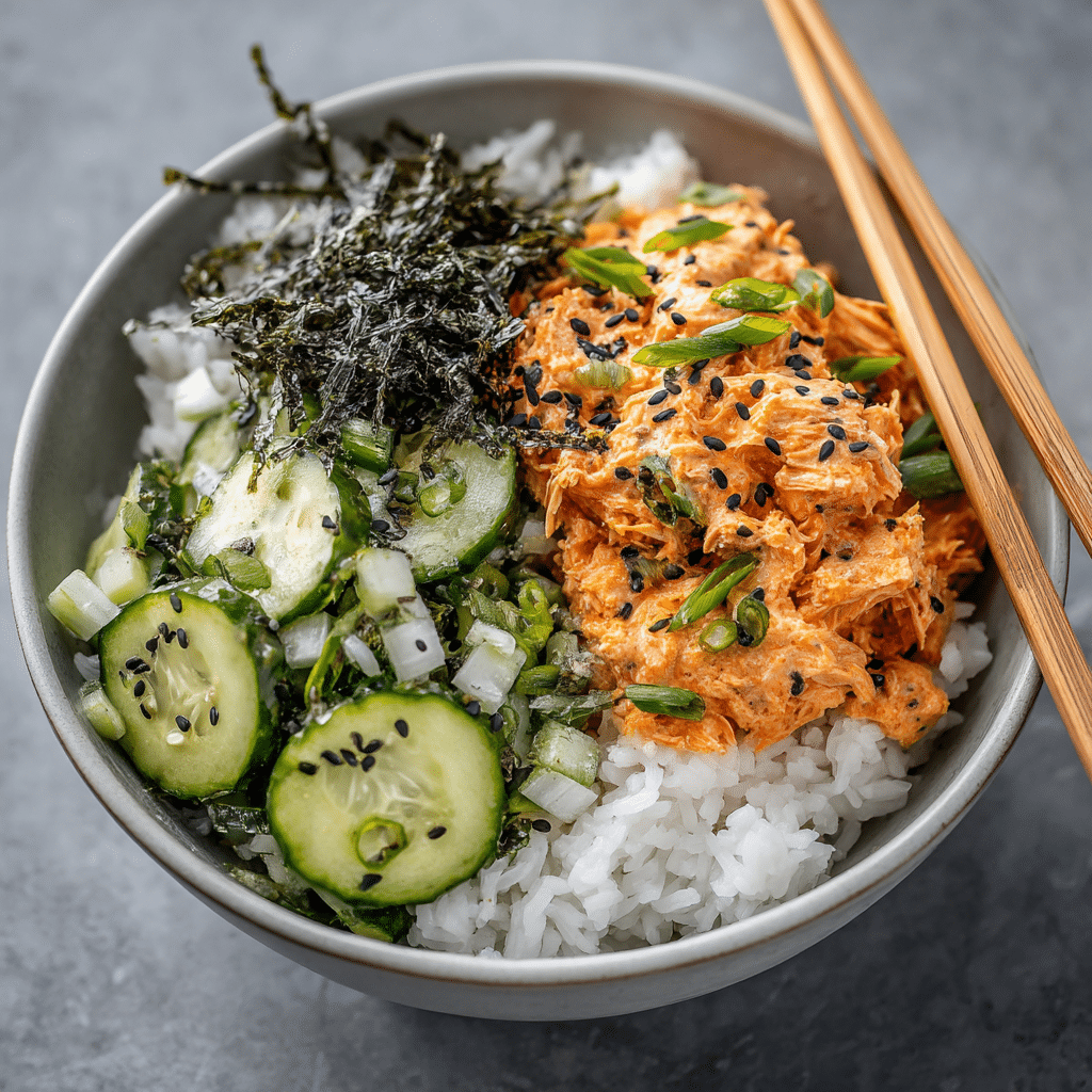Spicy Tuna Rice Bowl