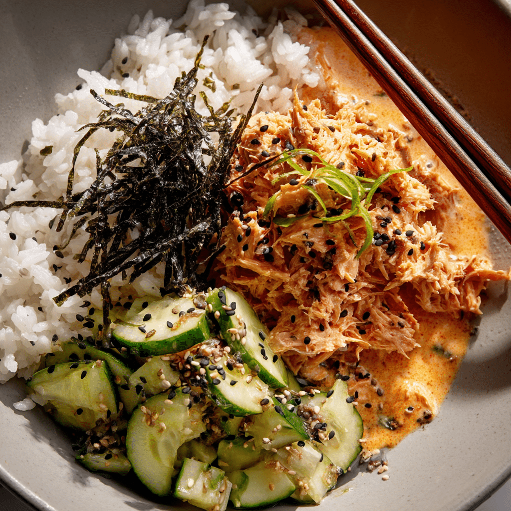Spicy Tuna Rice Bowl