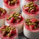 Rhubarb Panna Cotta