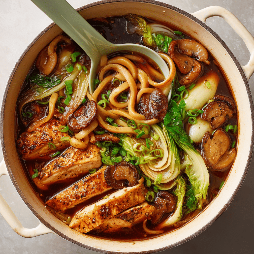 Chicken Udon Soup