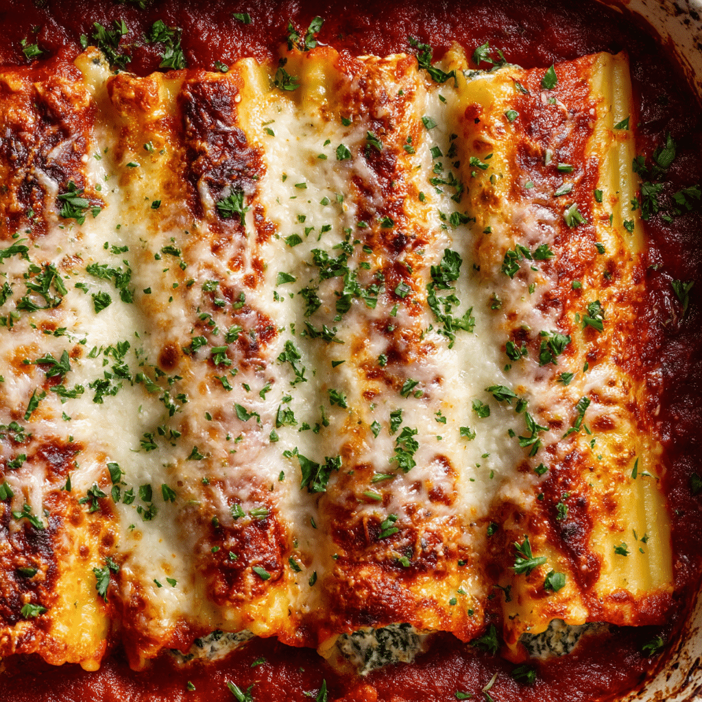 Manicotti Recipe