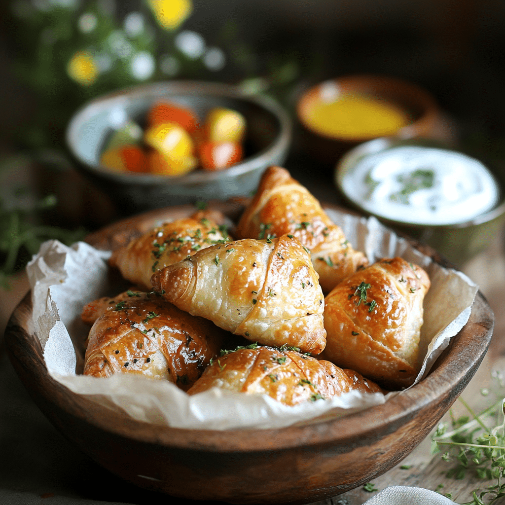 Spiced Potato and Pea Samosas