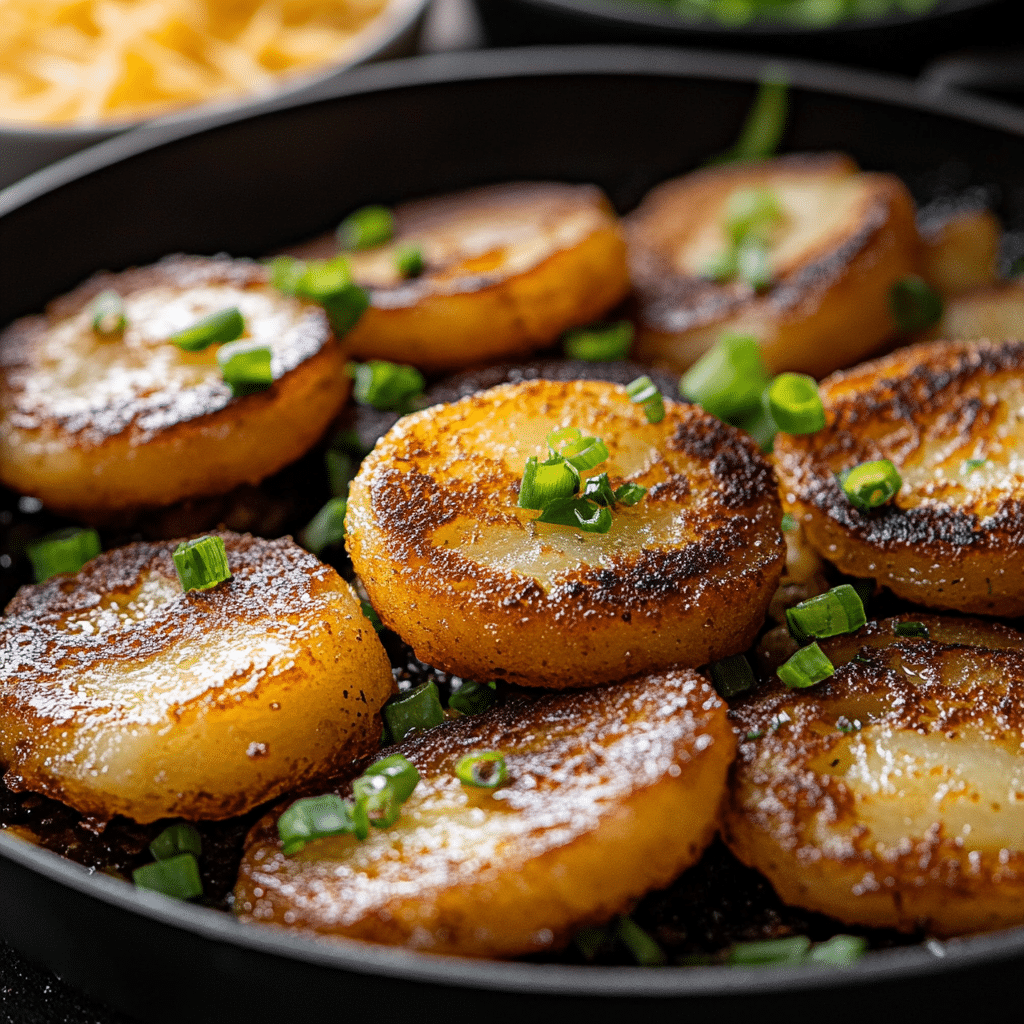 Korean Potato Cheese Pancakes