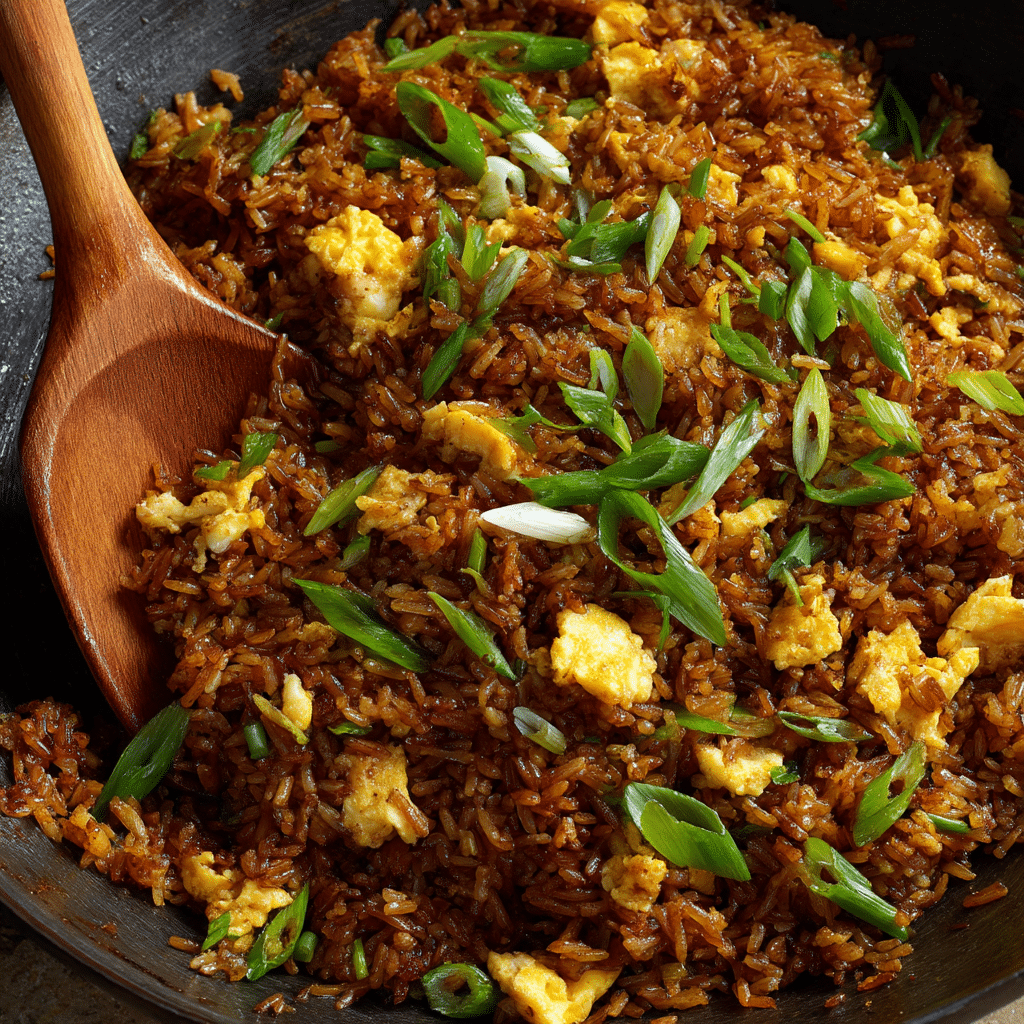 Soy Sauce Fried Rice