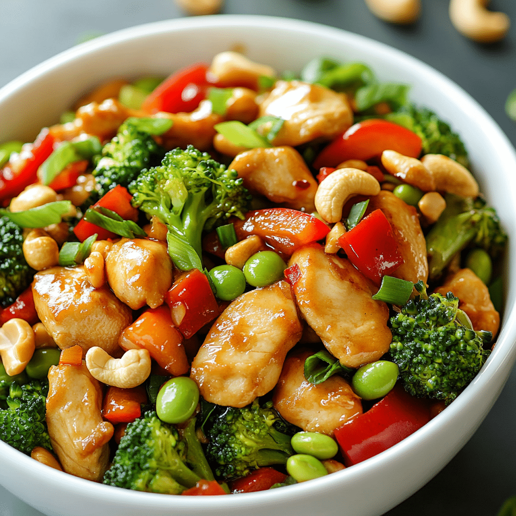 Cashew Chicken {Better than Takeout!}