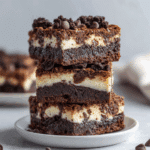 Loaded Cream Cheese Oreo Brownies