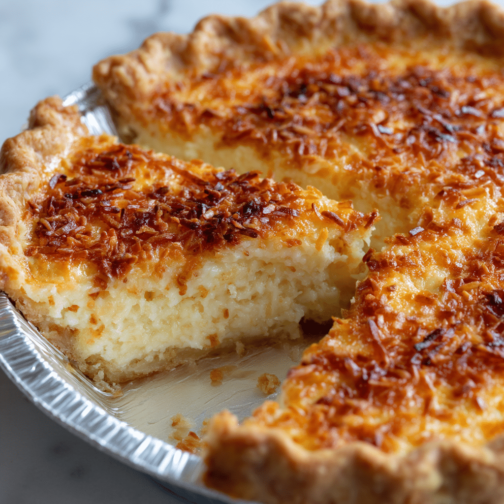 Coconut Custard Pie