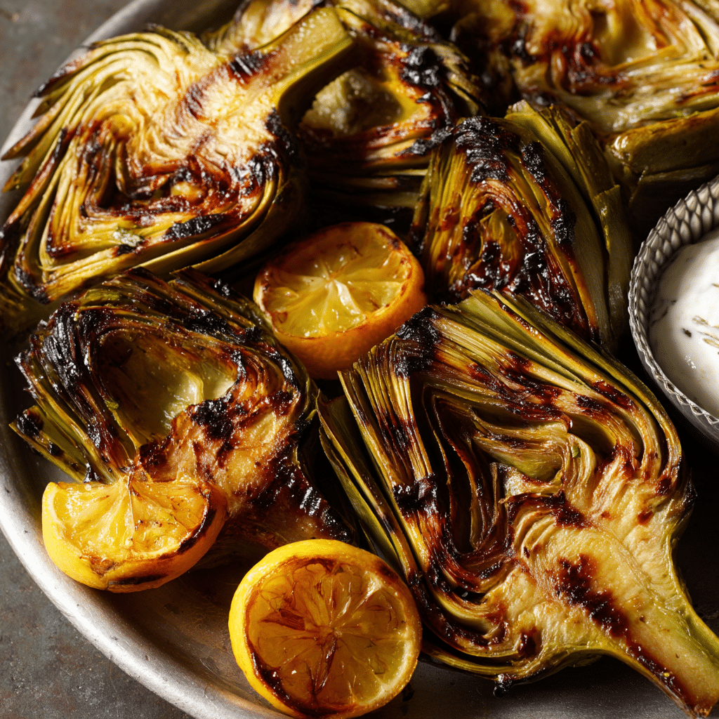 Grilled Artichoke Recipe with Magical Aioli