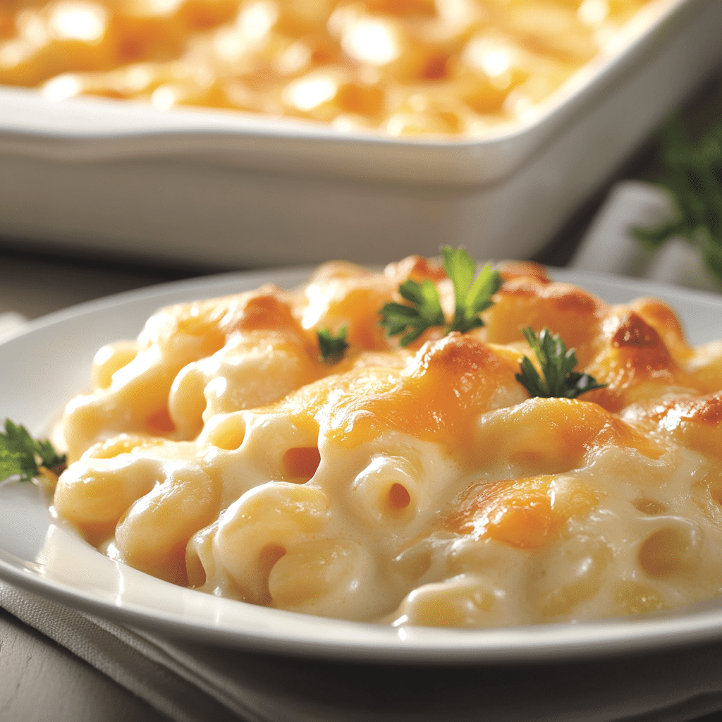 Baked Cauliflower Mac and Cheese