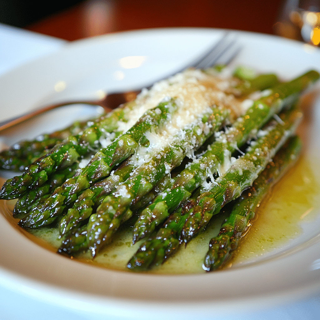 Roasted Parmesan Asparagus
