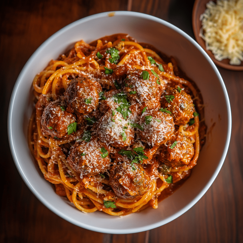 Spaghetti and Meatballs