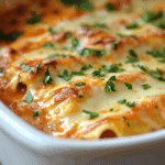 Easy Stuffed Manicotti